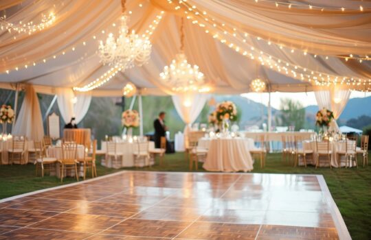 Hardwood Dance Floor