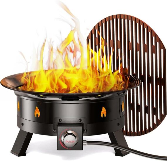 24" Propane Fire Pit 1 24" Propane Fire Pit