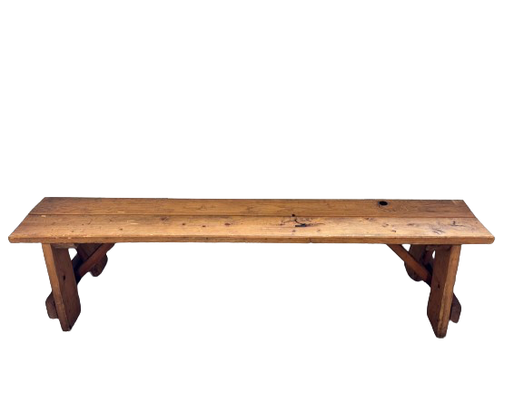 Natural Wood Bench 72" (6')