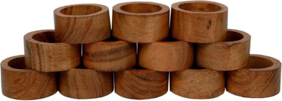 Wood Napkin Ring 2 Wood Napkin Ring