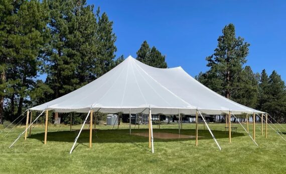 51' x 91' Sailcloth Canopy 1 51' x 91' Sailcloth Canopy