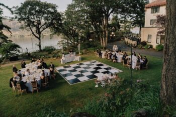 Black and White Dance Floor
