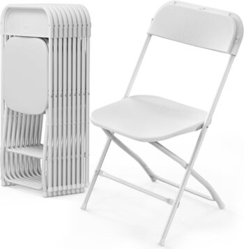 White Folding Chair
