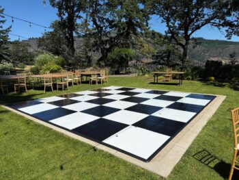 Black and White Dance Floor