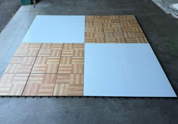 White and Oak Dance Floor