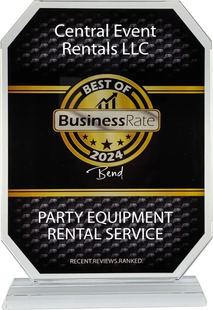Party Rentals Party Equipment Rental Service Award