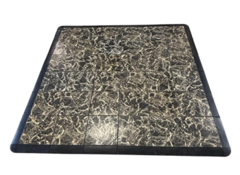 Black and Gold Marble Dance Floor