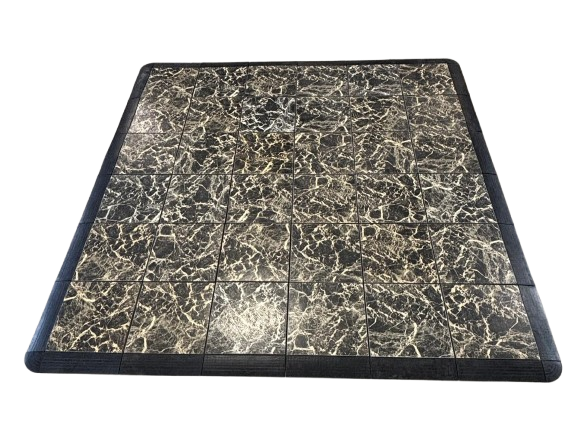 Black and Gold Marble Dance Floor