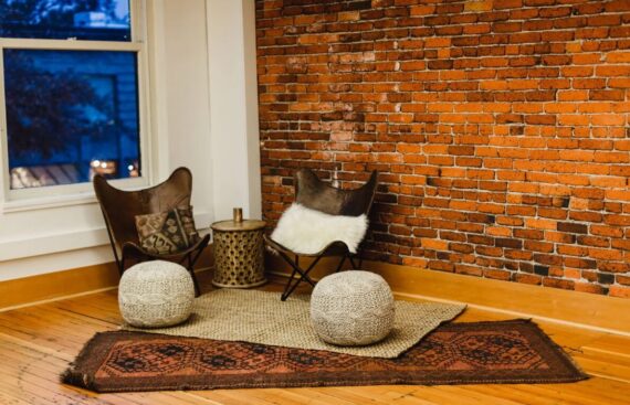 Leather Butterfly Lounge Chair