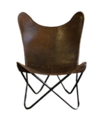 Leather Butterfly Lounge Chair