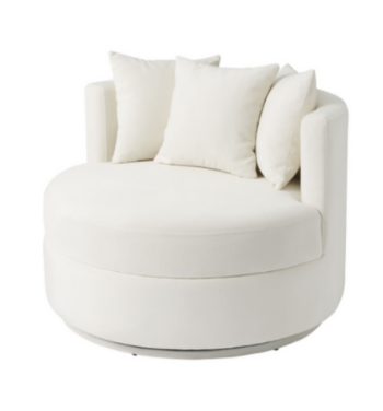 Snow Swivel Chair