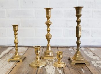 Brass Candleholders - Assorted