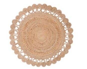Round Jute Doile Rug