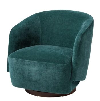 Blue Pool Swivel Chair