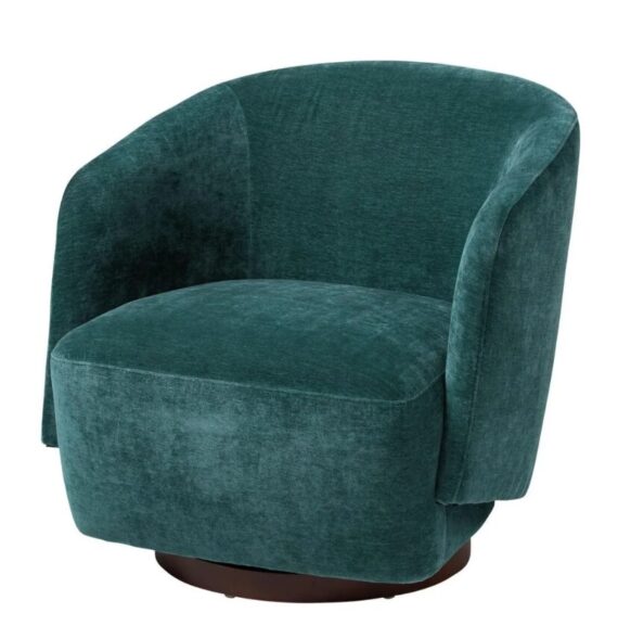 Blue Pool Swivel Chair 1 Blue Pool Swivel Chair