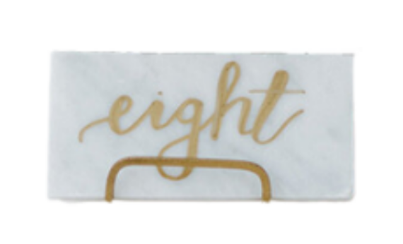 Table Numbers - Quarry