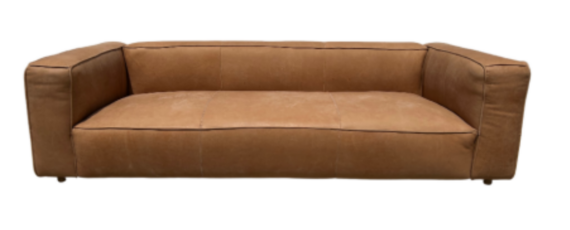 Camel Leather Sofa