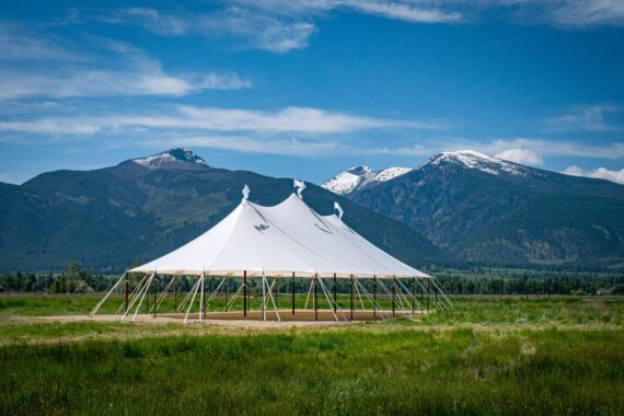 Sailcloth Canopy - 44' x 63'