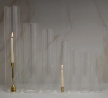 Glass Candle Chimney - 14''