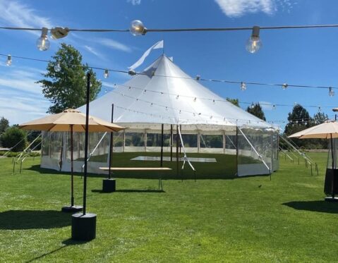 10' Clear Sailcloth Sidewall