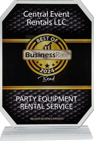 Party Rentals Party Equipment Rental Service Award